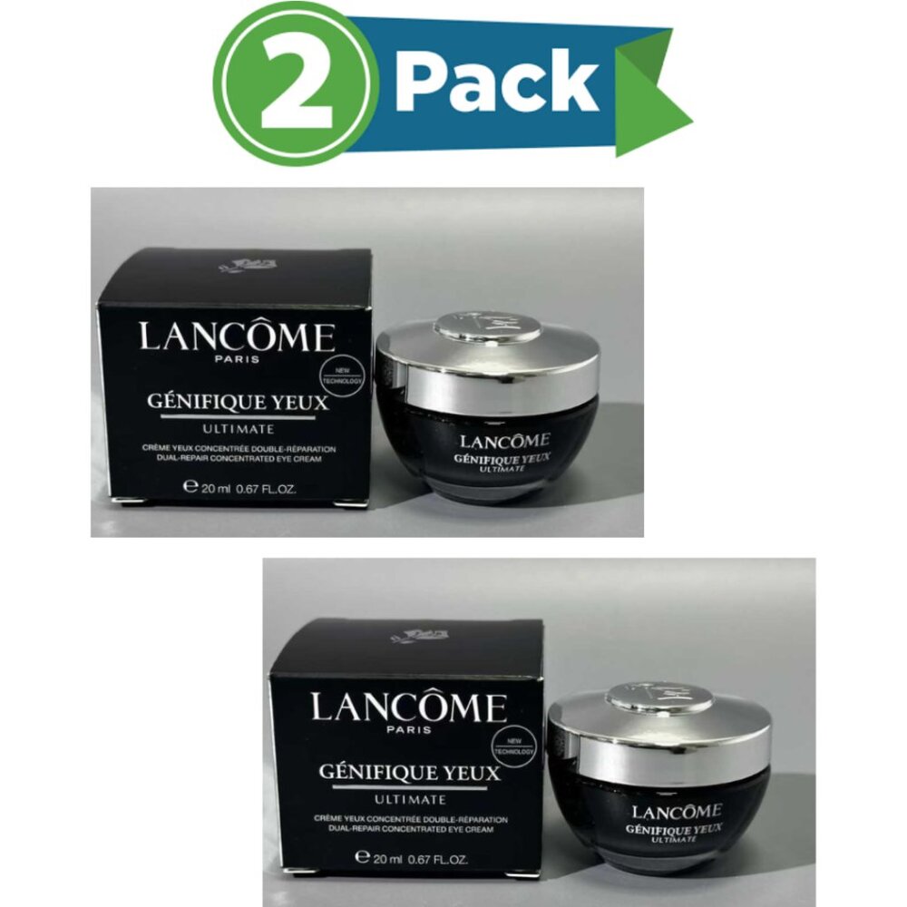2x Lancome Advanced Genifique Repairing Night Cream 1.69 oz NIB